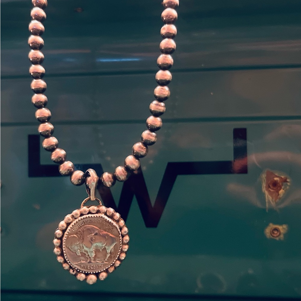 Custom Made Buffalo Nickel Pendant